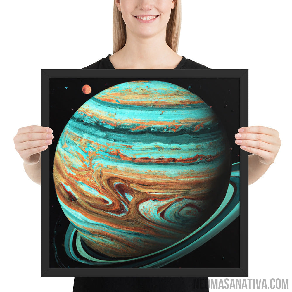 Saturn's Rest Framed Photo Paper Poster