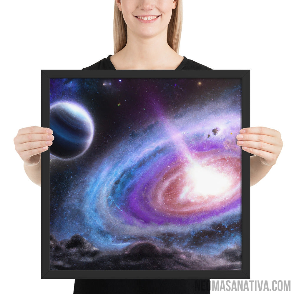 Creation Of A Cosmos Framed Photo Paper Poster
