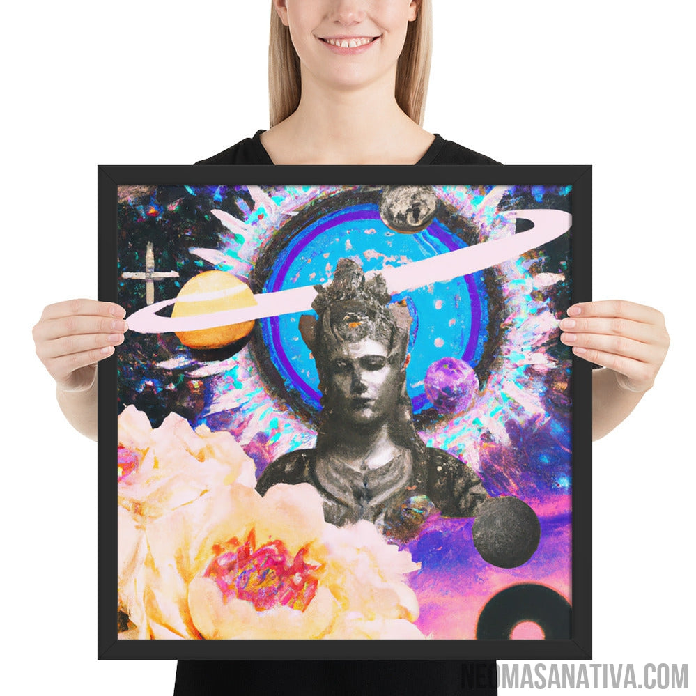 Ethereal Guardian Framed Photo Paper Poster