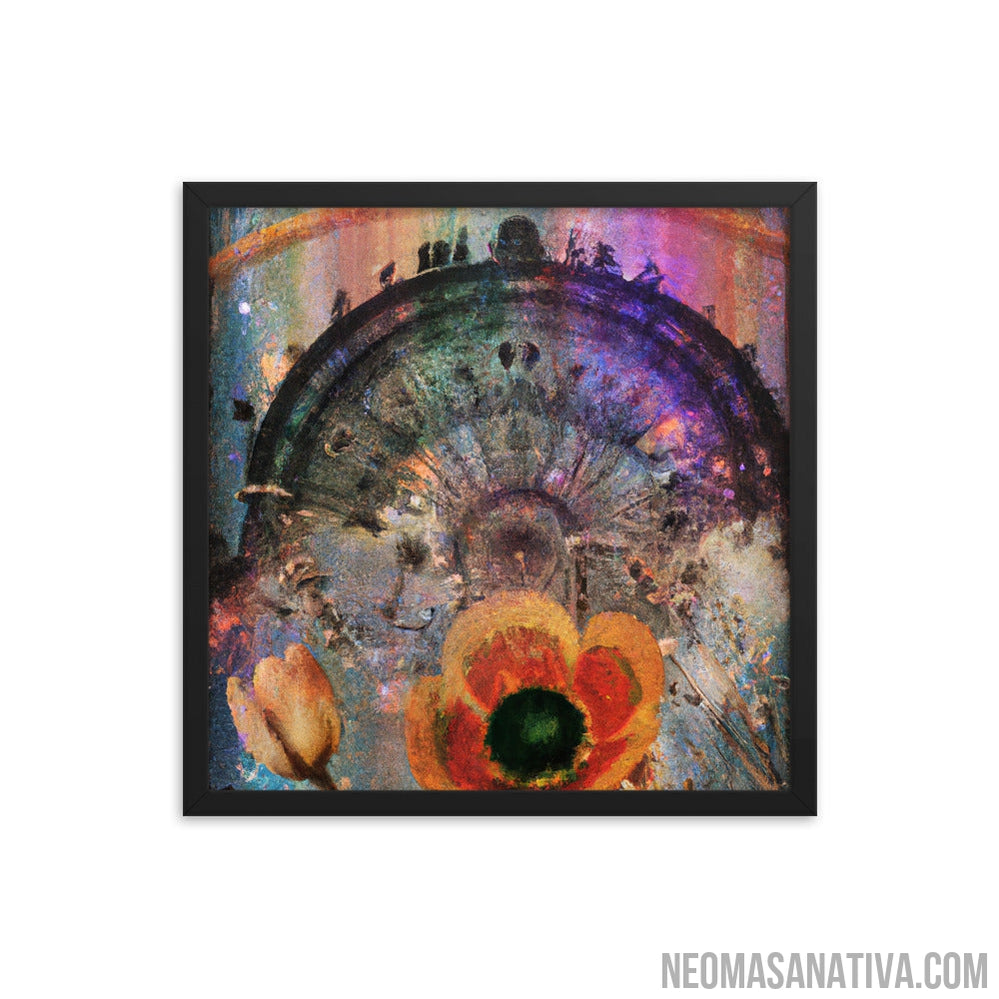 Between Worlds And The Abyss Framed Photo Paper Poster